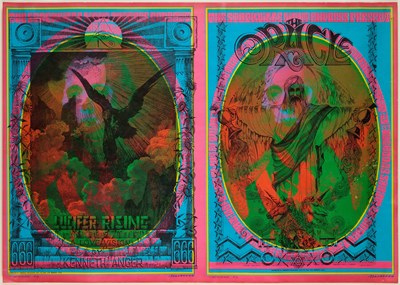 Lot 664 - VICTOR MOSCOSO (SPANISH-AMERICAN B.1936) AND RICK GRIFFIN (AMERICAN 1944-1991)