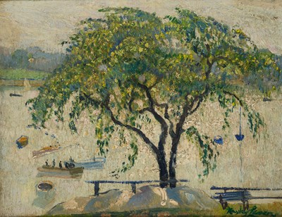 Lot 498 - RICHARD HAYLEY LEVER (AMERICAN 1876-1958)