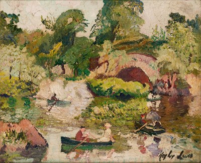 Lot 502 - RICHARD HAYLEY LEVER (AMERICAN 1876-1958)