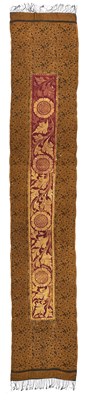 Lot 272 - A BATIK SILK PRADA SCARF, BALI, INDONESIA 19TH CENTUTRY