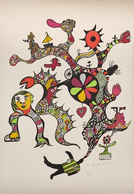 Lot 72 - NIKI DE SAINT PHALLE (FRENCH-AMERICAN 1930-2002)