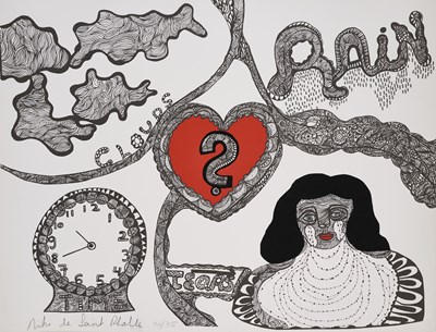 Lot 70 - NIKI DE SAINT PHALLE (FRENCH-AMERICAN 1930-2002)