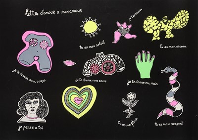 Lot 73 - NIKI DE SAINT PHALLE (FRENCH-AMERICAN 1930-2002)