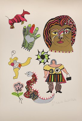 Lot 74 - NIKI DE SAINT PHALLE (FRENCH-AMERICAN 1930-2002)