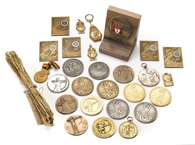 Lot 56 - MEDALS AND MEMORABILIA FROM THE COLLECTION OF OSCAR KESSELS, 20TH CENTURY