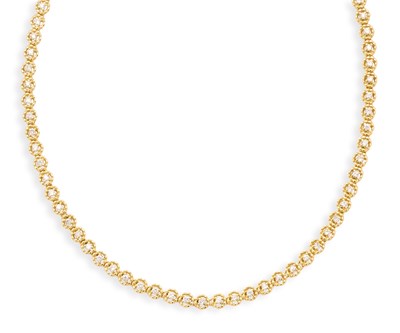 Lot 434 - DIAMOND NECKLACE