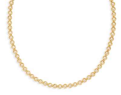 Lot 435 - DIAMOND NECKLACE