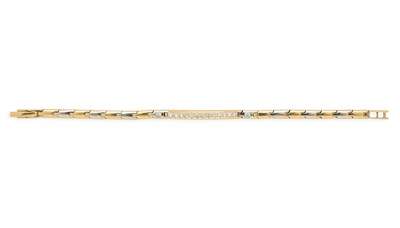 Lot 703 - DIAMOND BRACELET