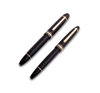Lot 294 - TWO MONT BLANC MEISTERSTÜCK FOUNTAIN PENS, MODELS 149 AND 146, HAMBURG, CIRCA 1990