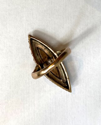 Lot 352 - OTTOMAN DIAMOND RING, 1890s