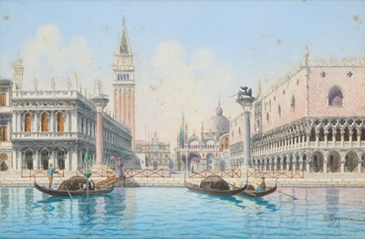 Lot 538 - ATTRIBUTED TO UMBERTO ONGANIA (ITALIAN 1867-1942)