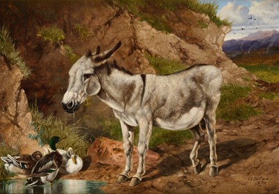 Lot 376 - CHARLES EDWARD BRITTAN (BRITISH 1837-1888)
