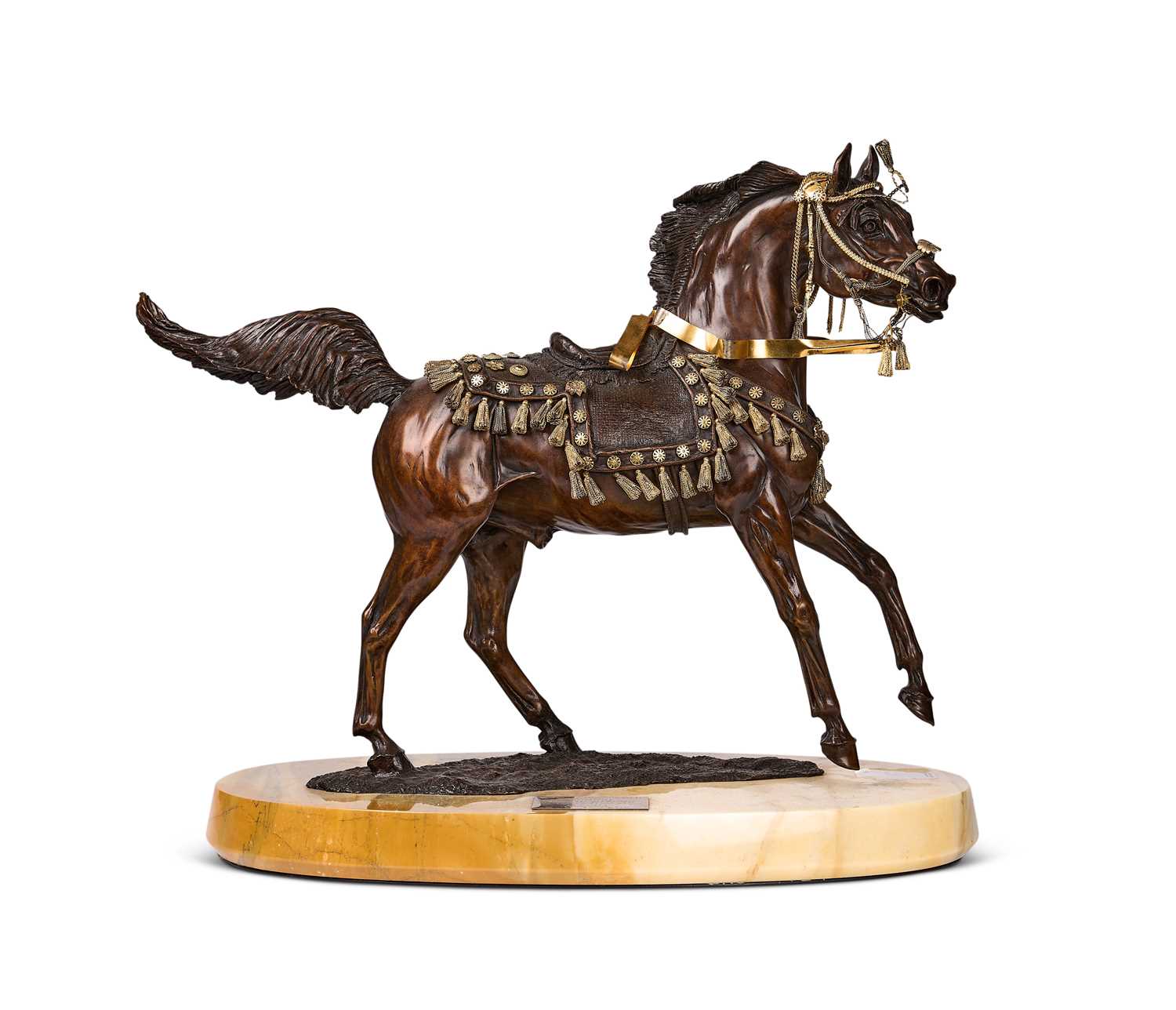 Lot 96 - ANNETTE YARROW (b.1932): ARAB STALLION