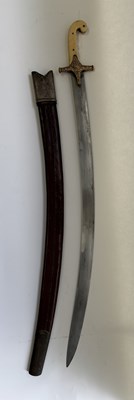 Lot 13 - AN INDO-PERSIAN SWORD (SHAMSHIR), 19TH CENTURY