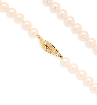 Lot 699 - CULTURED PEARL NECKLACE