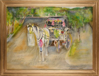 Lot 349 - KHALDA HAMOUDA (EGYPTIAN B.1953)