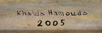 Lot 349 - KHALDA HAMOUDA (EGYPTIAN B.1953)