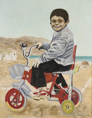 Lot 350 - KHALDA HAMOUDA (EGYPTIAN B.1953)