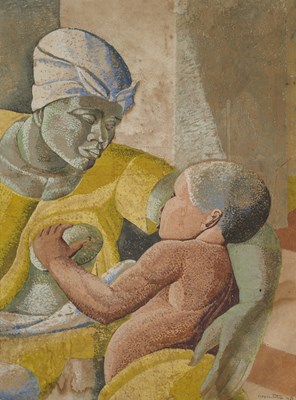 Lot 39 - KOFI ANTUBAM (GHANAIAN 1922-1964)
