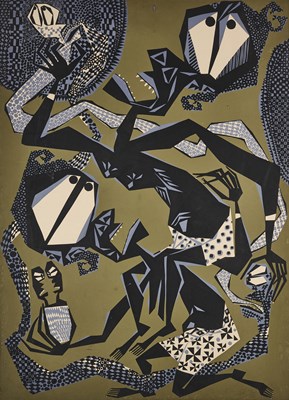 Lot 7 - SUZANNE WENGER (AUSTRIAN/NIGERIAN 1915-2009)