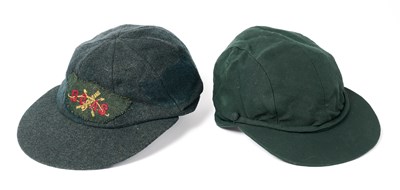 Lot 122 - TWO ARCHER'S CAPS, LATE 20TH CENTURY