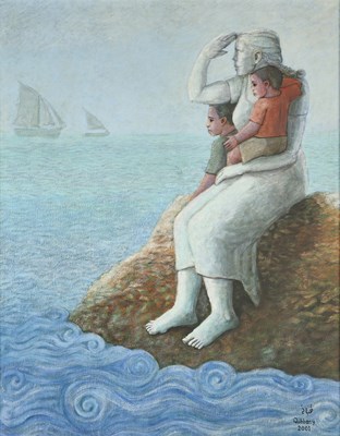 Lot 54 - MOHAMMED HASSAN MAHMOUD AL-QABBANI (EGYPTIAN 1938-2005)