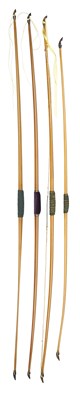 Lot 98 - FOUR CHILDREN'S BOWS, LATE 19TH/EARLY 20TH CENTURY