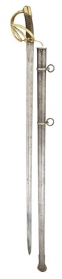 Lot 175 - A FRENCH AN XI CUIRASSIER’S SWORD, DATED 1816
