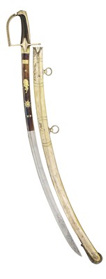 Lot 166 - A FRENCH LIGHT CAVALRY OFFICER’S SABRE, LATE 18TH CENTURY