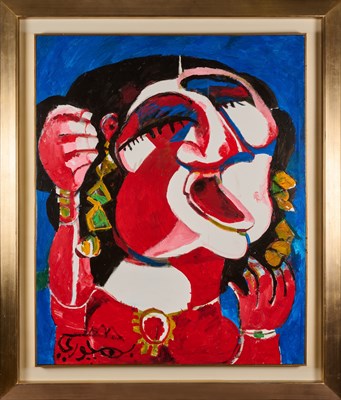 Lot 66 - GEORGE BAHGOURY (EGYPTIAN/FRENCH B.1932)