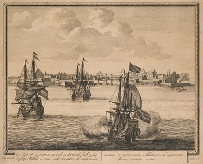 Lot 104 - SCHENK, PETER, THE DUTCH CAPTURE OF KOCHIN , NETHERLANDS, DATED 1702
