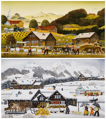 Lot 67 - ALBERT MANSER (SWISS 1937-2011)