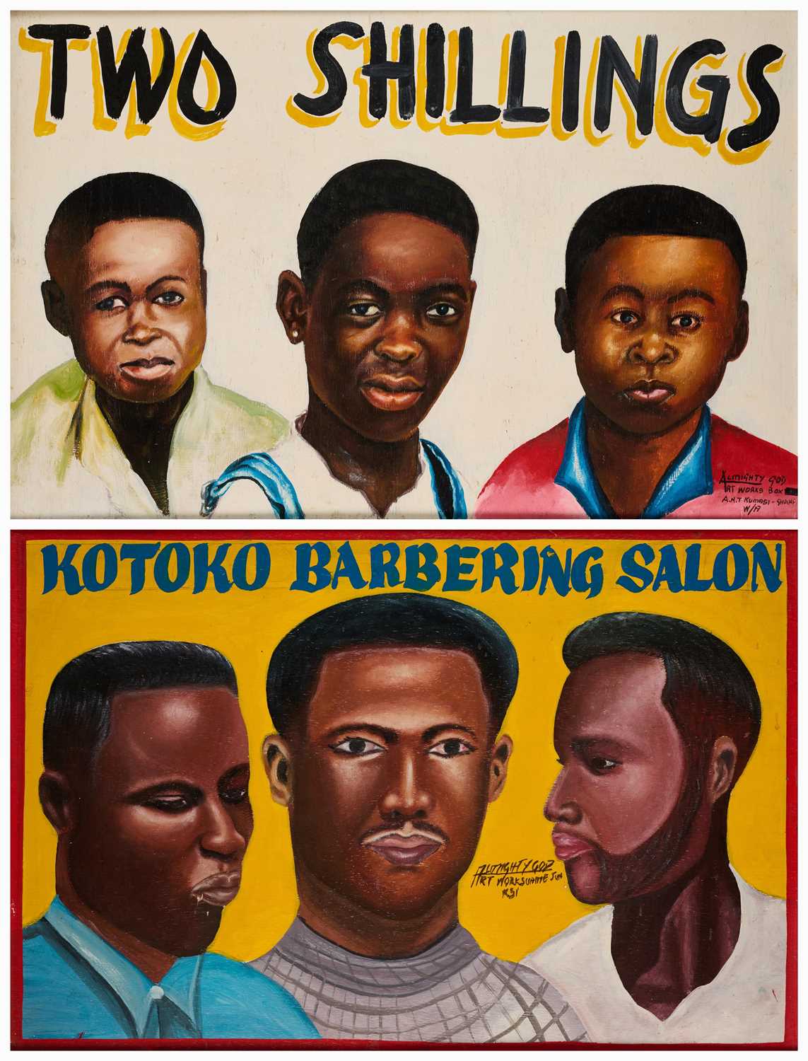 Lot 313 - KWAME AKOTO (GHANAIAN B.1950)