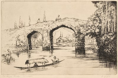 Lot 101 - SARANENDRANATH GUPTA, INDIAN (1887-1964)