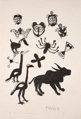 Lot 340 - QWAA (BOTSWANAN circa 1920-1990) AND THAMAE KAASHE (BOTSWANAN B.1979)