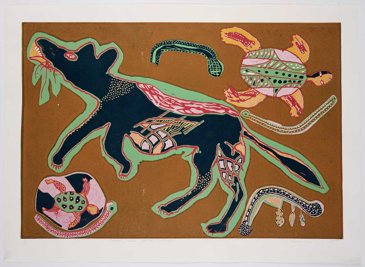 Lot 25 - QAEQHAO MOSES (BOTSWANAN B.1973)