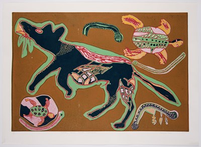 Lot 25 - QAEQHAO MOSES (BOTSWANAN B.1973)