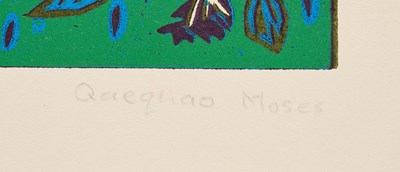 Lot 28 - QAEQHAO MOSES (BOTSWANAN B.1973) AND THAMAE KAASHE (BOTSWANAN B.1979)