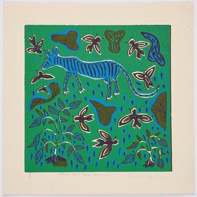 Lot 28 - QAEQHAO MOSES (BOTSWANAN B.1973) AND THAMAE KAASHE (BOTSWANAN B.1979)