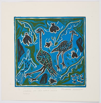 Lot 28 - QAEQHAO MOSES (BOTSWANAN B.1973) AND THAMAE KAASHE (BOTSWANAN B.1979)