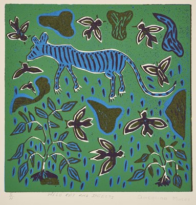 Lot 28 - QAEQHAO MOSES (BOTSWANAN B.1973) AND THAMAE KAASHE (BOTSWANAN B.1979)