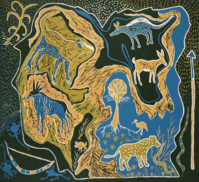 Lot 29 - QWAA (BOTSWANAN circa 1920-1990) AND THAMAE KAASHE (BOTSWANAN B.1979)