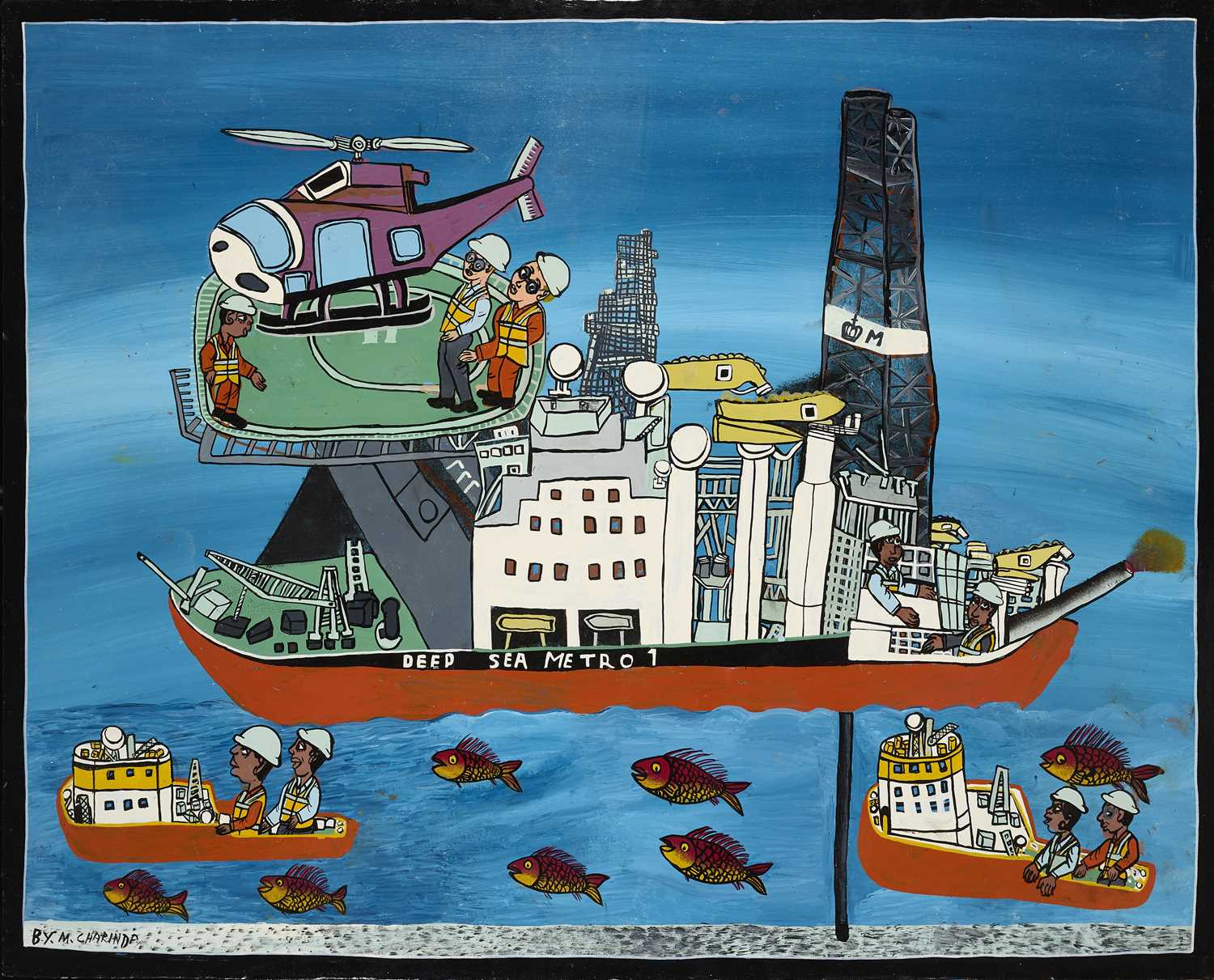 Lot 23 - MOHAMED CHARINDA (TANZANIAN 1947-2021)