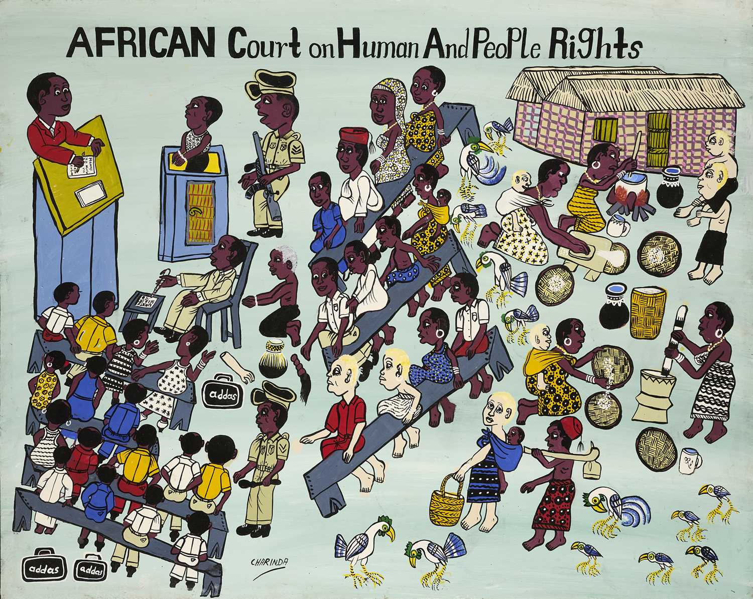 Lot 22 - MOHAMED CHARINDA (TANZANIAN 1947-2021)