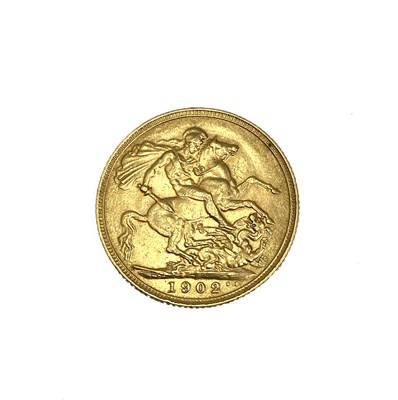 Lot 554 - EDWARDIAN GOLD SOVEREIGN