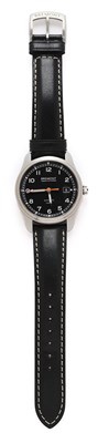 Lot 521 - BREMONT, AIRCO MACH 1: GENTLEMAN'S STAINLESS STEEL 'AVIATOR' WRISTWATCH, HENLEY-ON-THAMES, CIRCA 2023