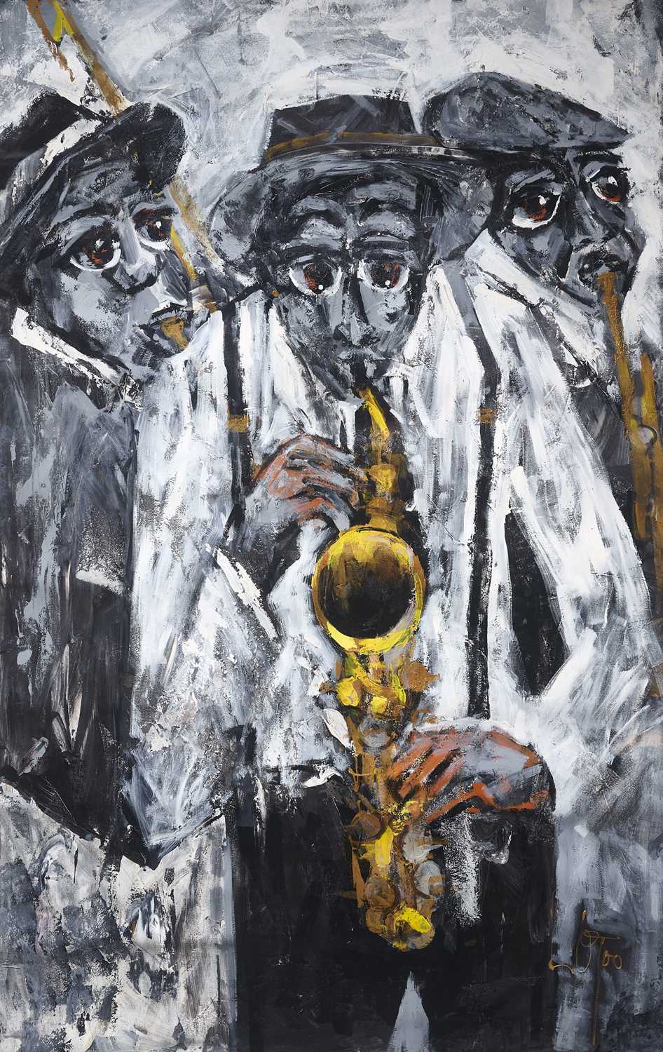 Lot 40 - LARRY OTOO (GHANAIAN B.1956)