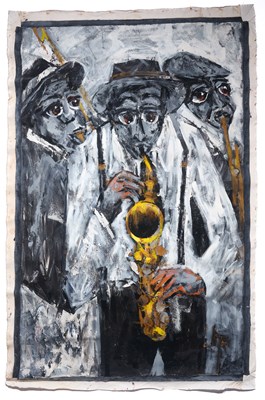 Lot 40 - LARRY OTOO (GHANAIAN B.1956)