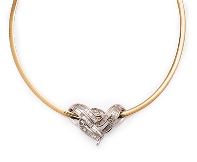 Lot 793 - DIAMOND NECKLACE