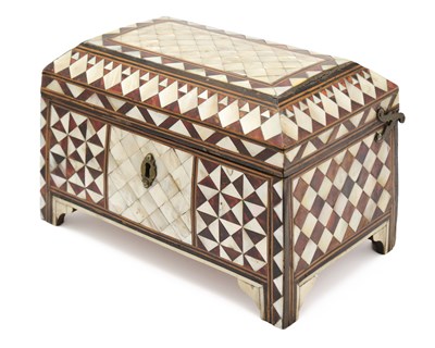 Lot 214 - AN OTTOMAN SCRIBES BOX, ANATOLIA, 19TH CENTURY